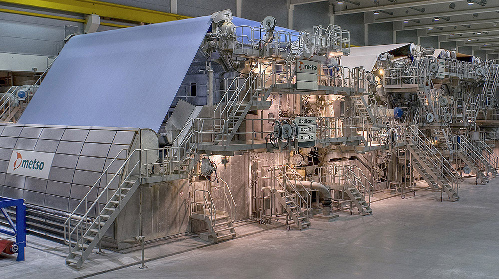 source: Metso Paper GmbH: Plattling Papier PM1